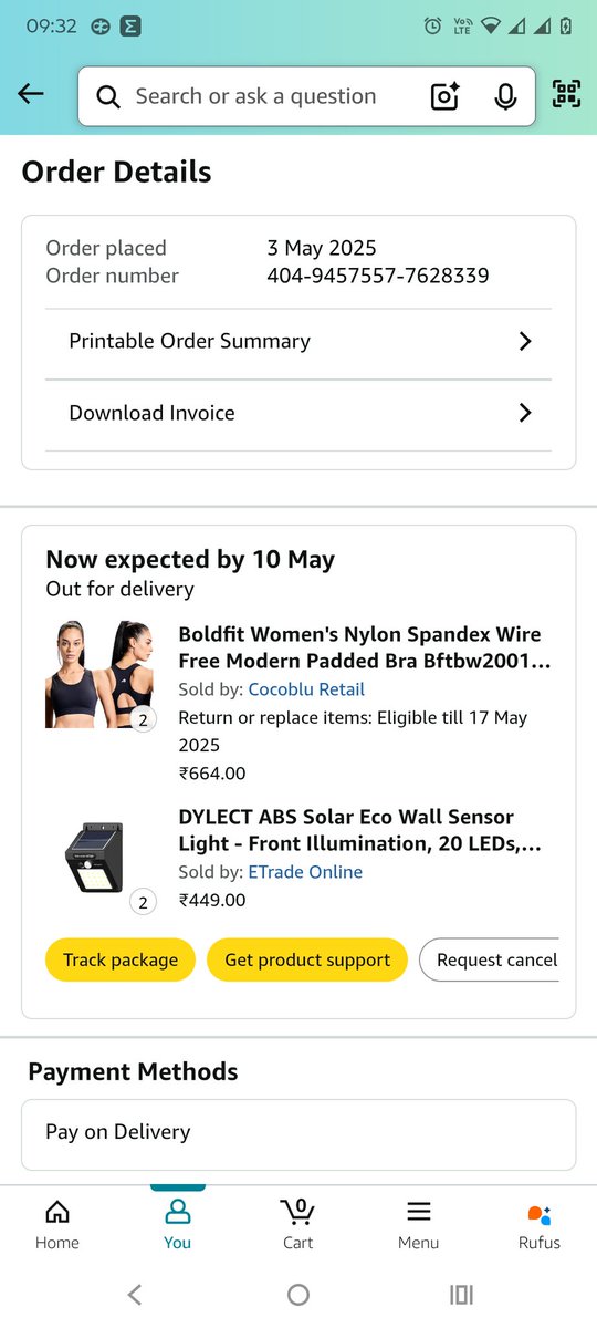INGypsyPrincess's tweet image. For last 3 days, the package is updated as #outfordelivery . On 7 May 2025, your delivery agent called me, I briefed him about the exact location. He came to my colony, created a ruckus with some other residents and left. And since then I am only waiting for delivery.