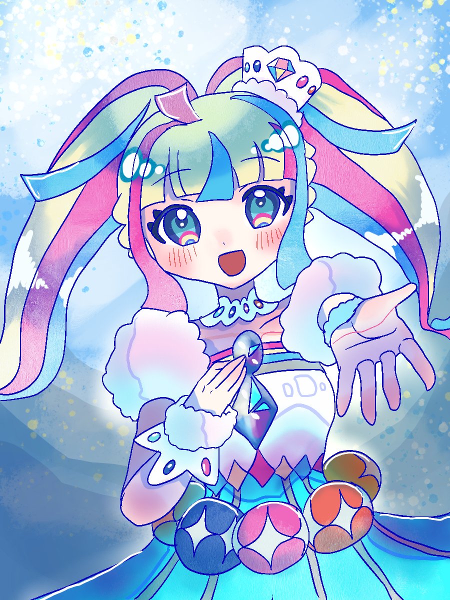 nagomu_diary's tweet photo. 今日の絵！
プリチャンよりだいあちゃん！ https://t.co/PWWmeiCcV9