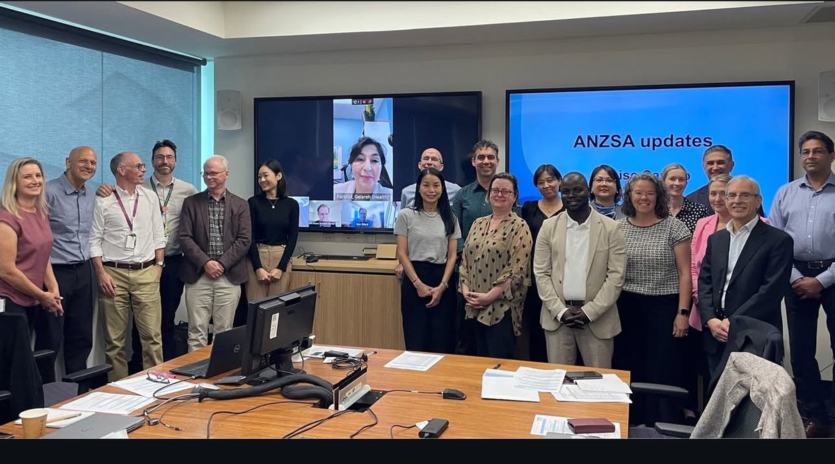 Angela Hong (@angelahong) on Twitter photo The <a href="/anzsarcoma/">Australia and New Zealand Sarcoma Association</a> scientific advisory committee meeting was an exciting and fruitful day to discuss ongoing trials, database upgrade and new #research ideas. Shout out to the consumers who provided insightful feedback.
<a href="/davidgyorki/">David Gyorki</a> <a href="/FionaMacPath/">Fiona Maclean</a> The <a href="/anzsarcoma/">Australia and New Zealand Sarcoma Association</a> scientific advisory committee meeting was an exciting and fruitful day to discuss ongoing trials, database upgrade and new #research ideas. Shout out to the consumers who provided insightful feedback.
<a href="/davidgyorki/">David Gyorki</a> <a href="/FionaMacPath/">Fiona Maclean</a>