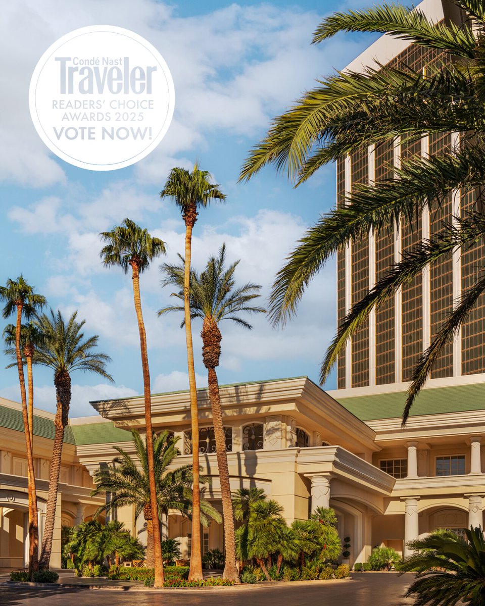 Share your favorite travel moments in the <a href="/CNTraveler/">Condé Nast Traveler</a> 2025 Readers’ Choice Awards. #FSLasVegas would love your support, and you could even win an eight-day trip along the Rhine with Viking. Cast your vote: bit.ly/3m80rfL

#CondeNast #CNTAwards #ReadersChoice