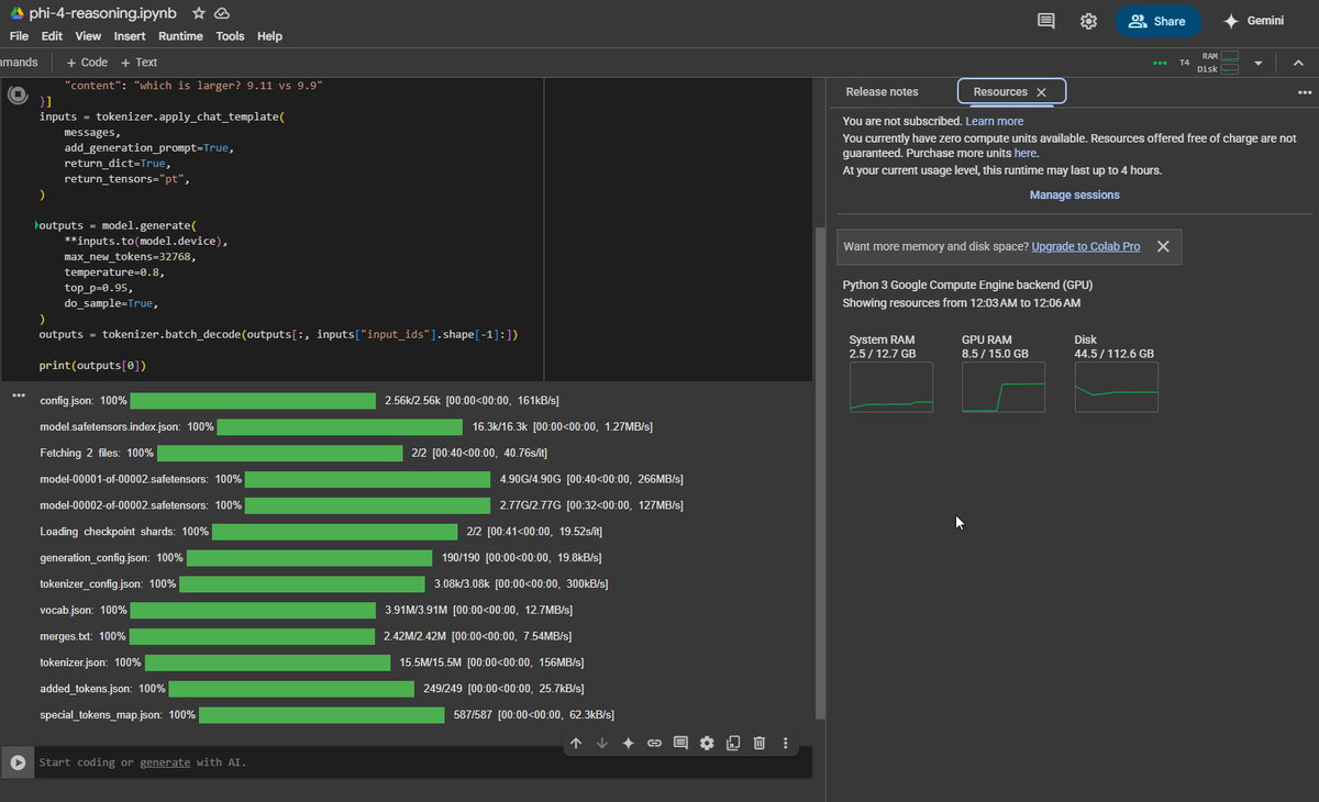 0xkoji's tweet image. microsoft/Phi-4-mini-reasoning
github.com/koji/AI-Colab-…
#phi4 #llm