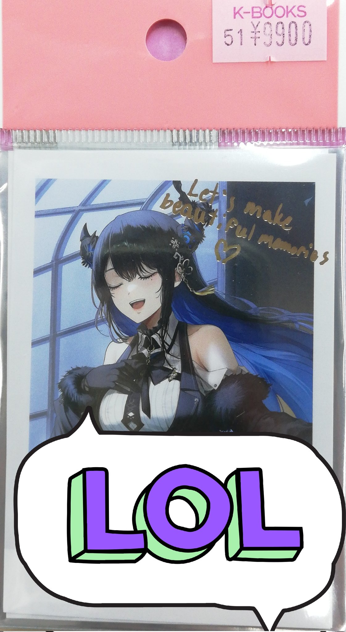 ネリッサ・レイヴンクロフト 誕生日記念2024　ホロライブEN　ラバーマット　b ネリッサ・レイヴンクロフト 誕生日記念2024 ホロライブEN