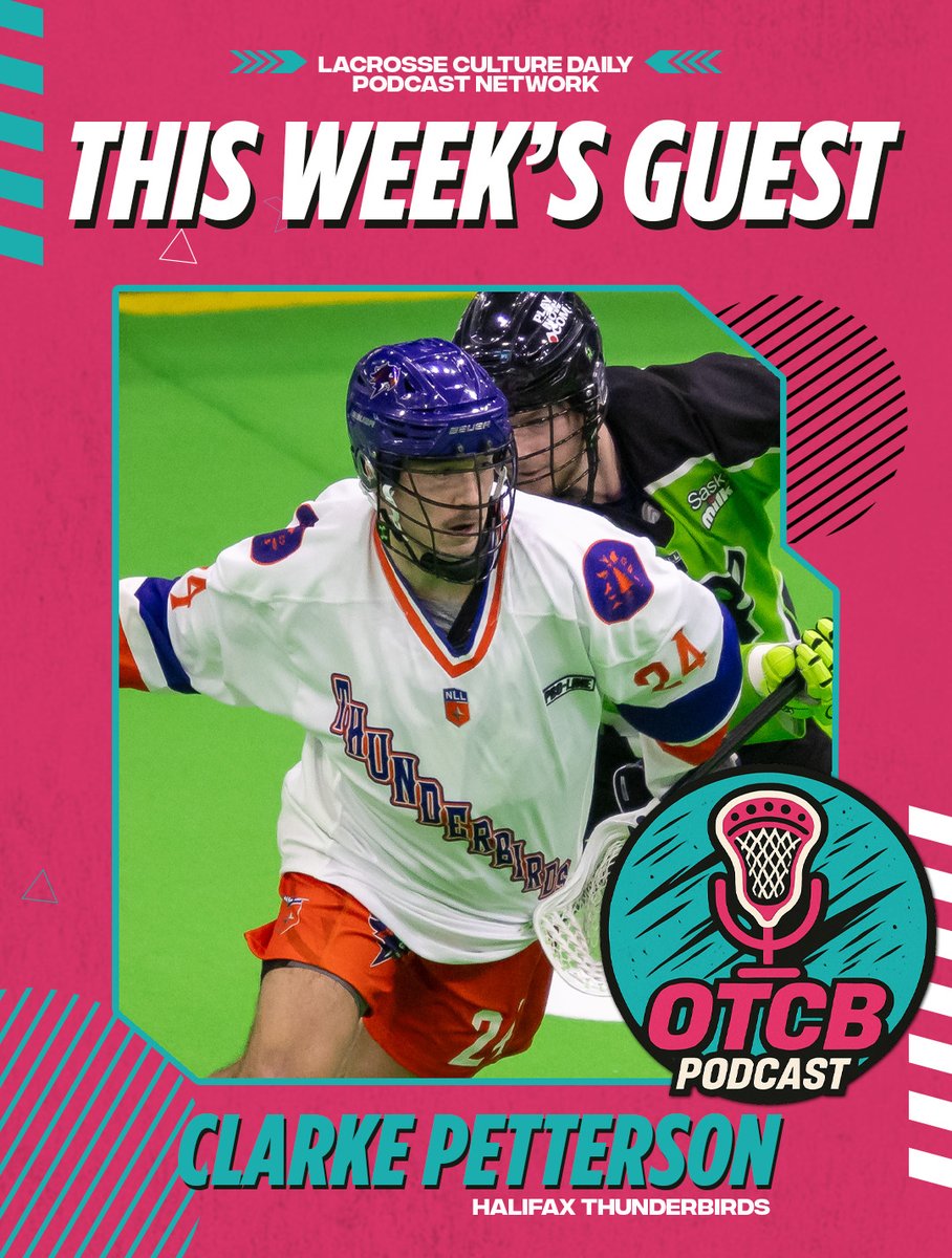 OTCBPodcast (@otcb_podcast) on Twitter photo New episode drops Friday with <a href="/ClarkePetterson/">Clarke</a> from the <a href="/HFXThunderbirds/">Halifax Thunderbirds</a>.
Check it out on the <a href="/LaxCulturedaily/">Lacrosse Culture Daily</a> Podcast Network. New episode drops Friday with <a href="/ClarkePetterson/">Clarke</a> from the <a href="/HFXThunderbirds/">Halifax Thunderbirds</a>.
Check it out on the <a href="/LaxCulturedaily/">Lacrosse Culture Daily</a> Podcast Network.