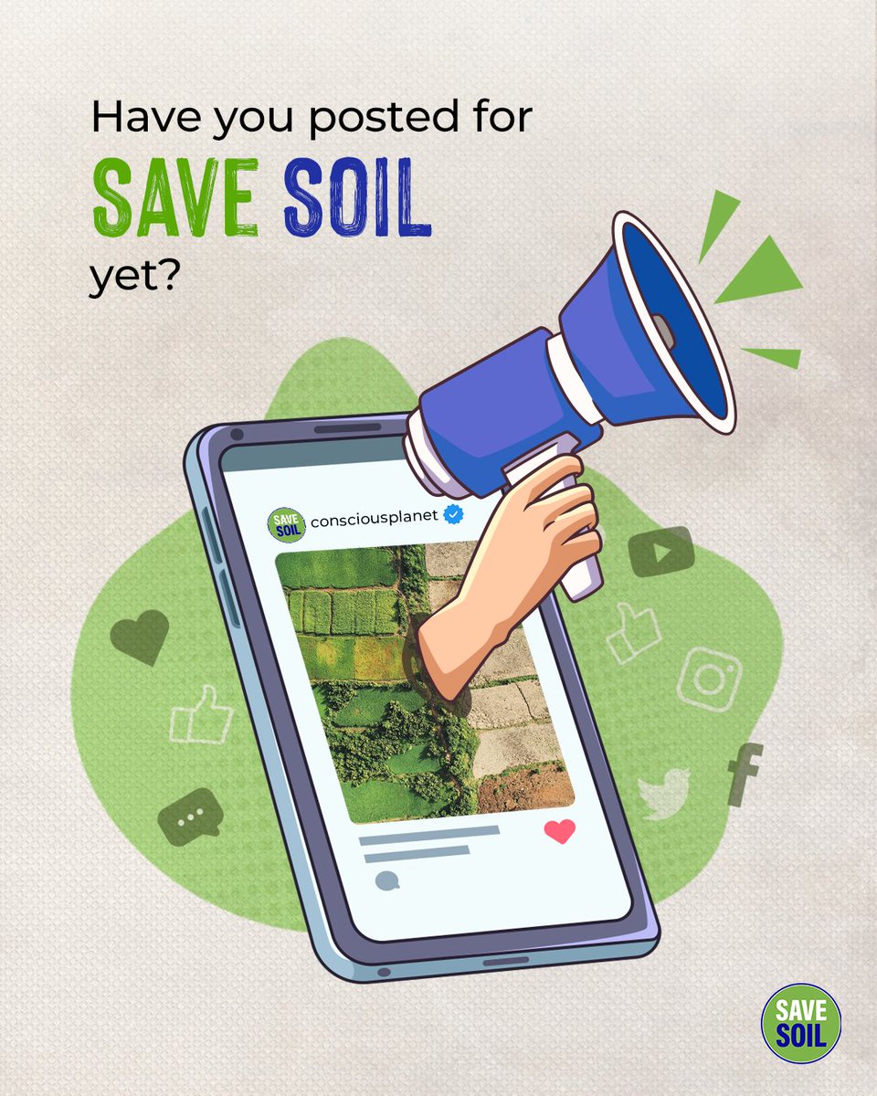 Your Post Has More Power Than You Think

Funny how we can make cat videos go viral in minutes, but soil degradation remains underreported. Every second we spend scrolling, we lose an acre of soil to degradation. The United Nations warns we may have only 60 years of harvests left