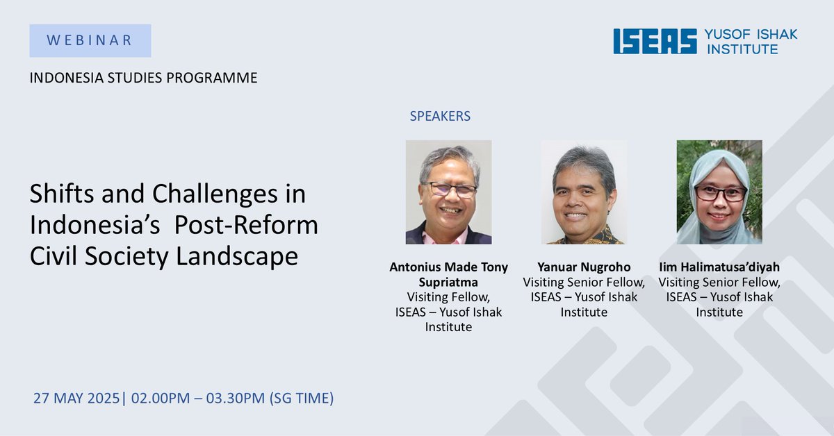ISEAS - Yusof Ishak Institute tweet media