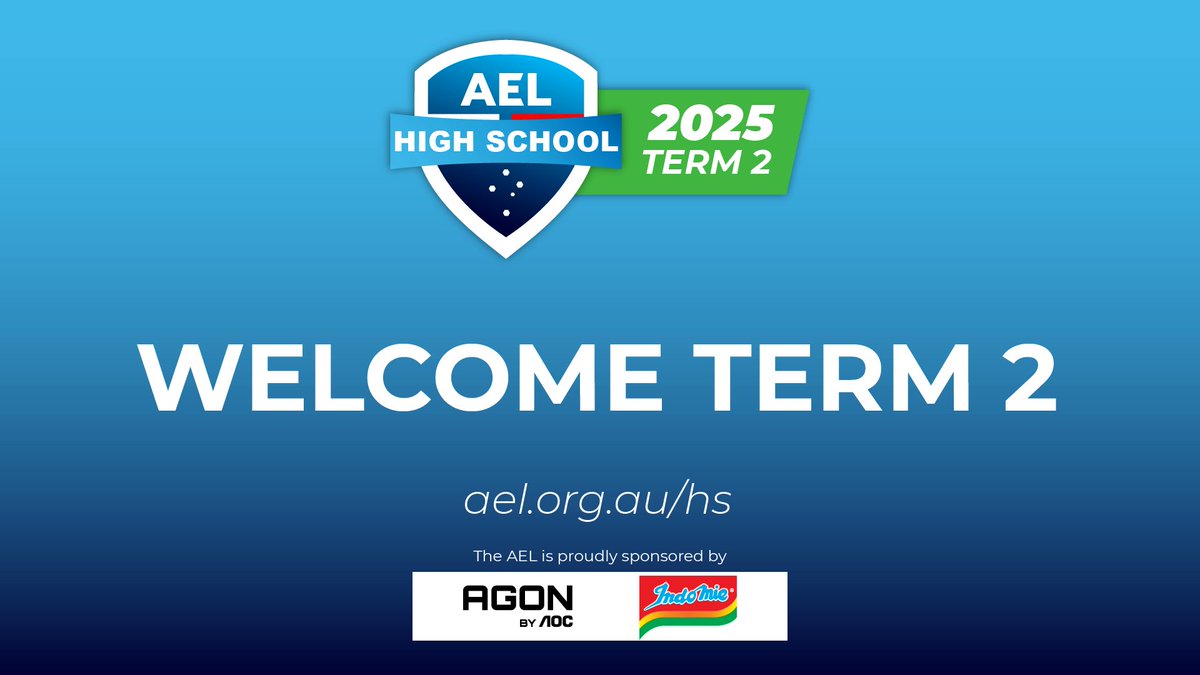 Term 2 of the AEL Schools competition is here! 

🔥 42 schools are ready to battle in Rocket League, Minecraft, Marvel Rivals, Smash Bros, Trackmania &amp; Brawlhalla.

⏰Round 1 starts TOMORROW, May 10th! Sat Schedule (AEST): 
10:30 am: Smash, Trackmania, Minecraft 
1:00 pm: Rocket