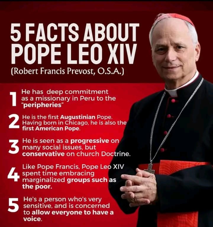 Congratulations to the newly elected Pope!
May the Holy Spirit guide Your Holiness with wisdom and strength as you lead the Church in faith, love, and unity. The world prays with joy and hope for your sacred mission.
#NewPope #CatholicChurch #VivaIlPapa