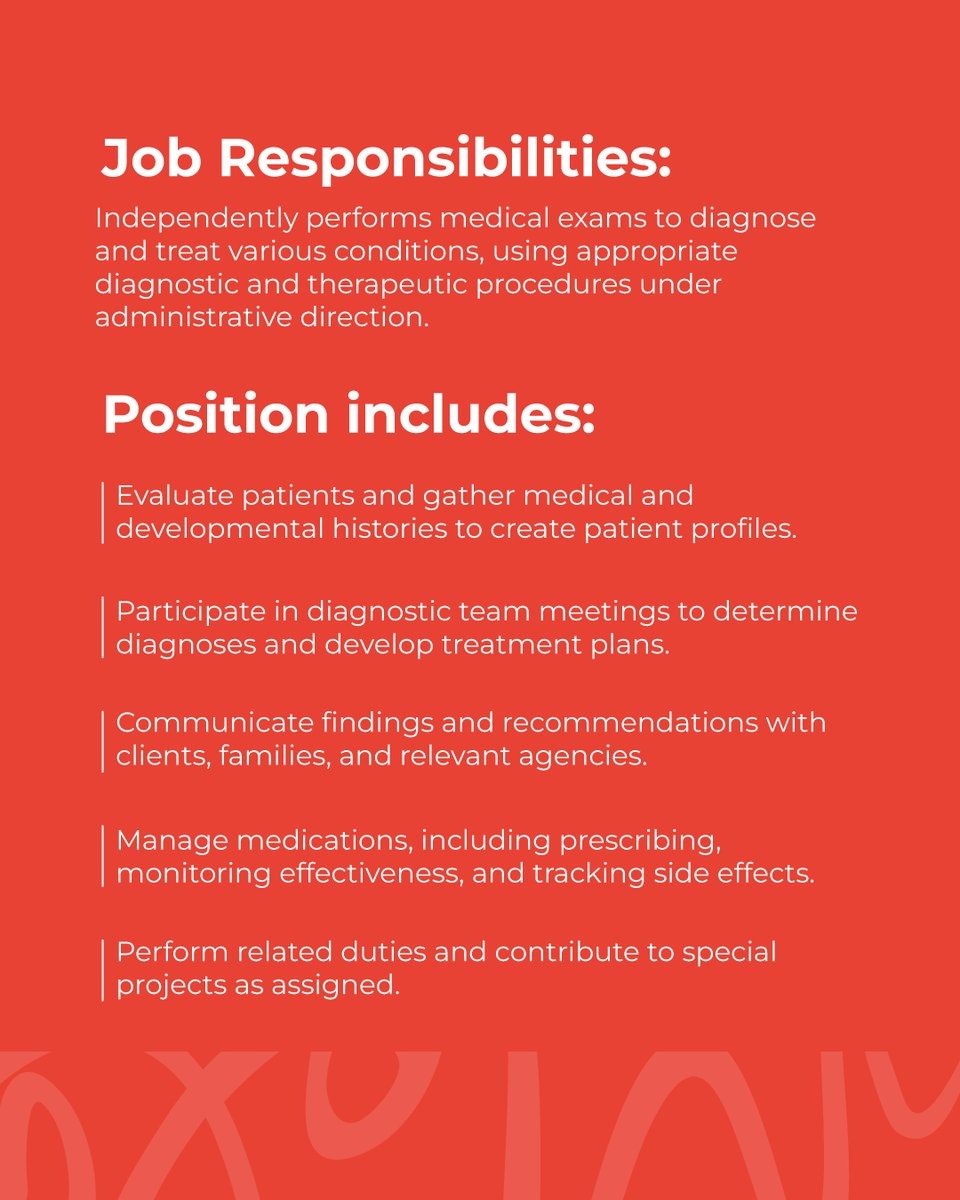 If you're passionate about community care and making a difference—this is your chance!🤩

Mile Square Health Center is looking for a full-time Clinical Physician to join the team at our Back of the Yards clinic.😎📚

🗓️ Apply by June 1, 2025✨
👉 bit.ly/4m9mL2S