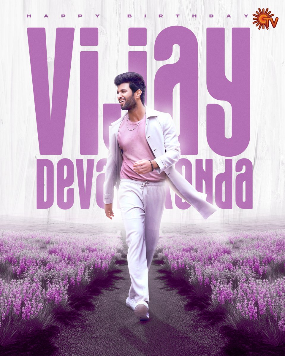 Sun TV (@suntv) on Twitter photo Happy Birthday to the man who redefined charm <a href="/TheDeverakonda/">Vijay Deverakonda</a>! 😍
#SunTV #VijayDeverakonda #HappyBirthdayVijayDeverakonda #HBDVijayDeverakonda Happy Birthday to the man who redefined charm <a href="/TheDeverakonda/">Vijay Deverakonda</a>! 😍
#SunTV #VijayDeverakonda #HappyBirthdayVijayDeverakonda #HBDVijayDeverakonda