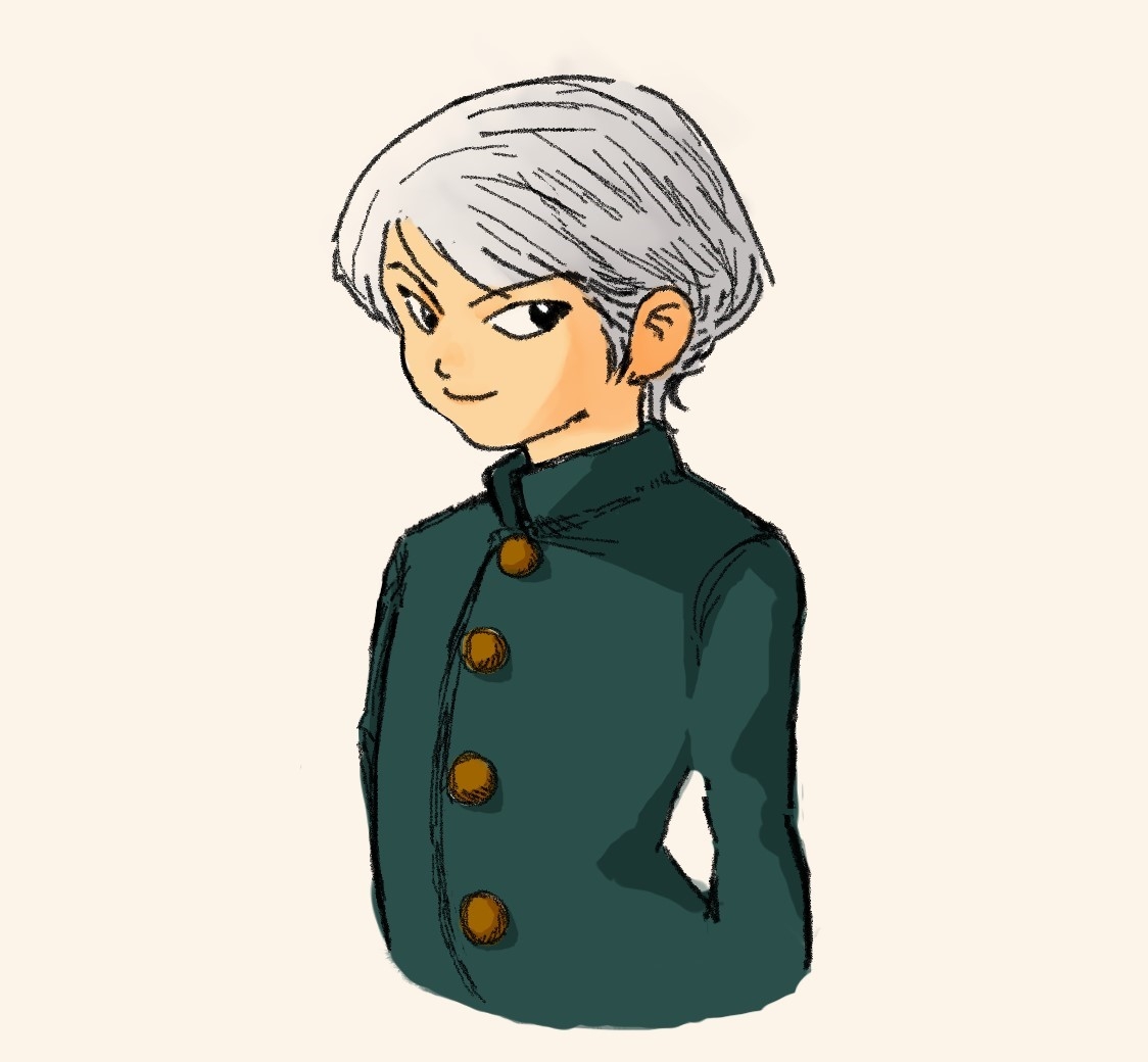 Another design! This time for 'Chief Student Officer', Rei! Otherwise known as the part time cyber-police hero: Zero! Try saying that five times fast.