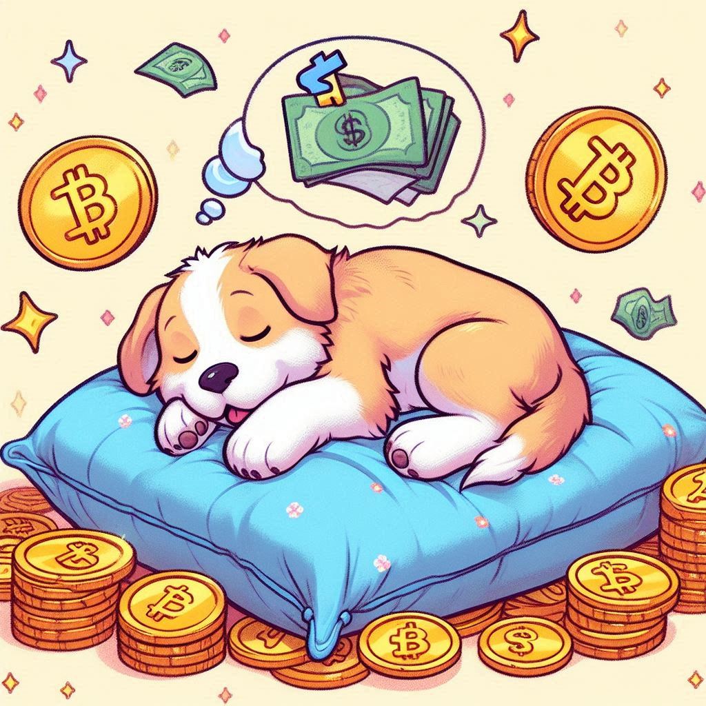 SleepyDogCoin's tweet image. 🎨💤 Fan art spotlight: Check out this adorable $SLEEPY doodle by @CryptoArtist! Even our art is laid-back. Submit yours for a chance to be featured. #SleepyDogCoin #LazyArt