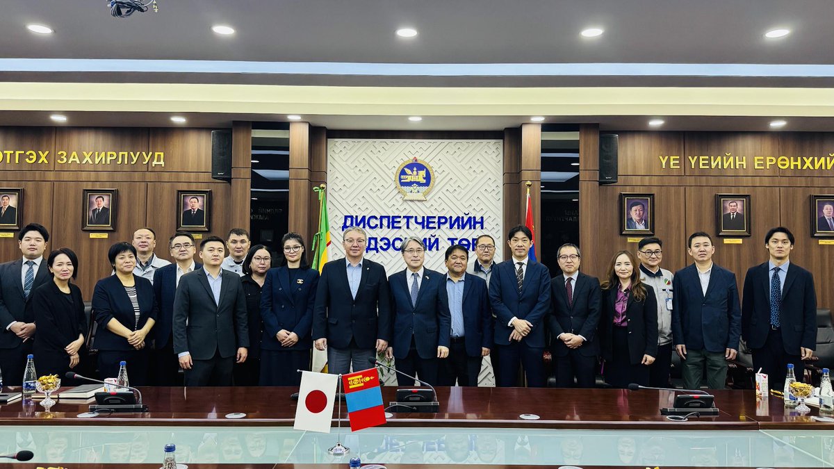 5 дугаар сарын 6-ны өдөр, Элчин сайд М.Игавахара Диспетчерийн үндэсний төв ТӨХХК-тэй танилцав.
mn.emb-japan.go.jp/itpr_ja/ndc_20…