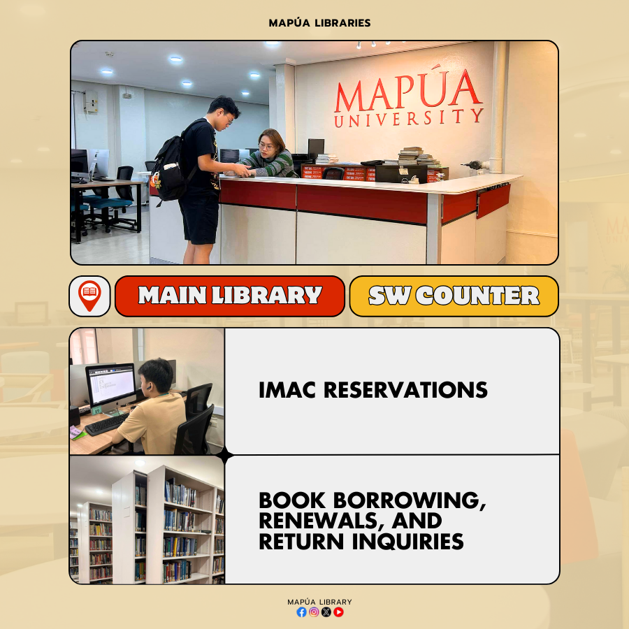 Mapua Library tweet media