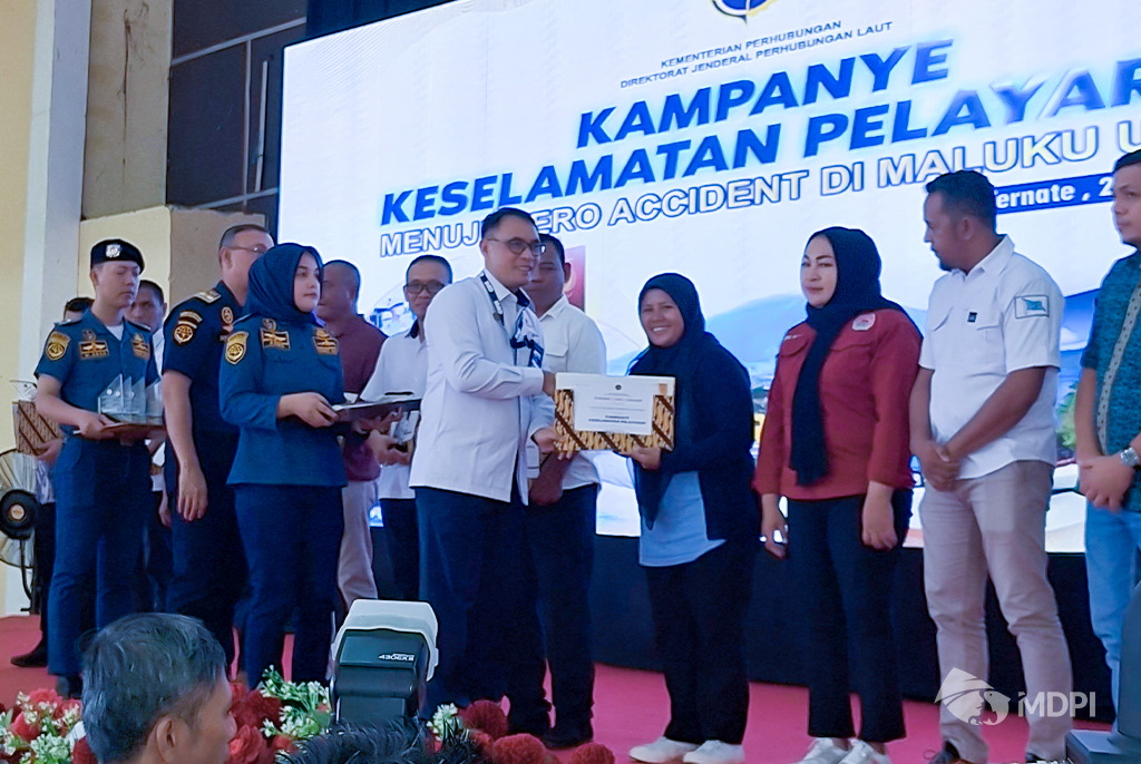 On April 30th, 2025, MDPI was honored to receive an award from <a href="/kemenhub151/">Kemenhub RI</a> for our support in helping small-scale fishers in North Maluku obtain their small pass!

We thank all stakeholders who have helped us obtain this achievement.

#HappyPeopleManyFish #MalukuUtara
