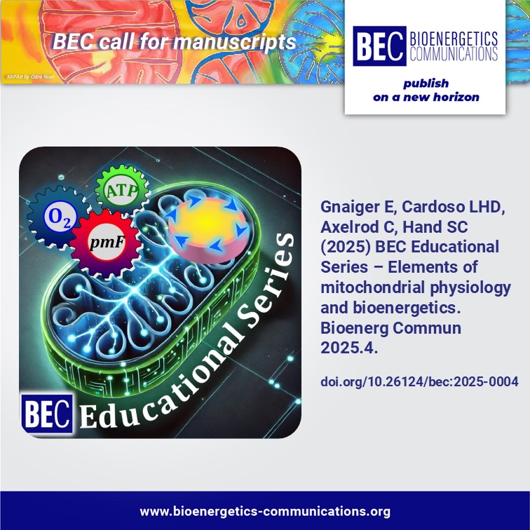 📢We are pleased to introduce the BEC Educational Series, which delves into core concepts of mitochondrial biology and bioenergetics, key terminology, and practical guidance for conveying complex science in common language without losing accuracy. 📚
👉doi.org/10.26124/bec.2…