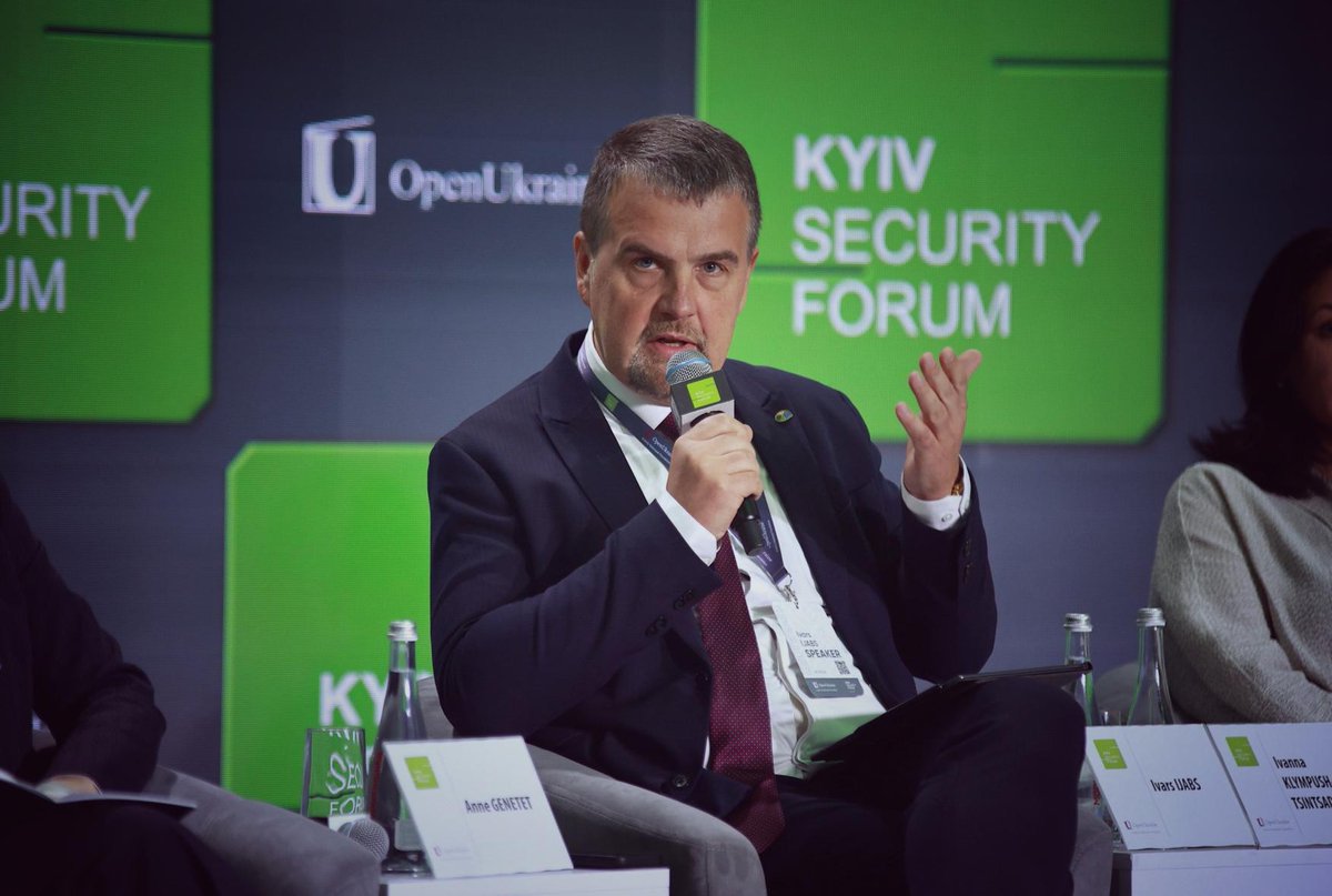 Kyiv Security Forum (@ksfopenukraine) on Twitter photo "The United States remains a critically important partner, and we hope it will continue to be so." - Ivars IJABS, Member of the European Parliament, Latvia <a href="/ijabs/">Ivars Ijabs</a>
#KSF #KSF2025 "The United States remains a critically important partner, and we hope it will continue to be so." - Ivars IJABS, Member of the European Parliament, Latvia <a href="/ijabs/">Ivars Ijabs</a>
#KSF #KSF2025