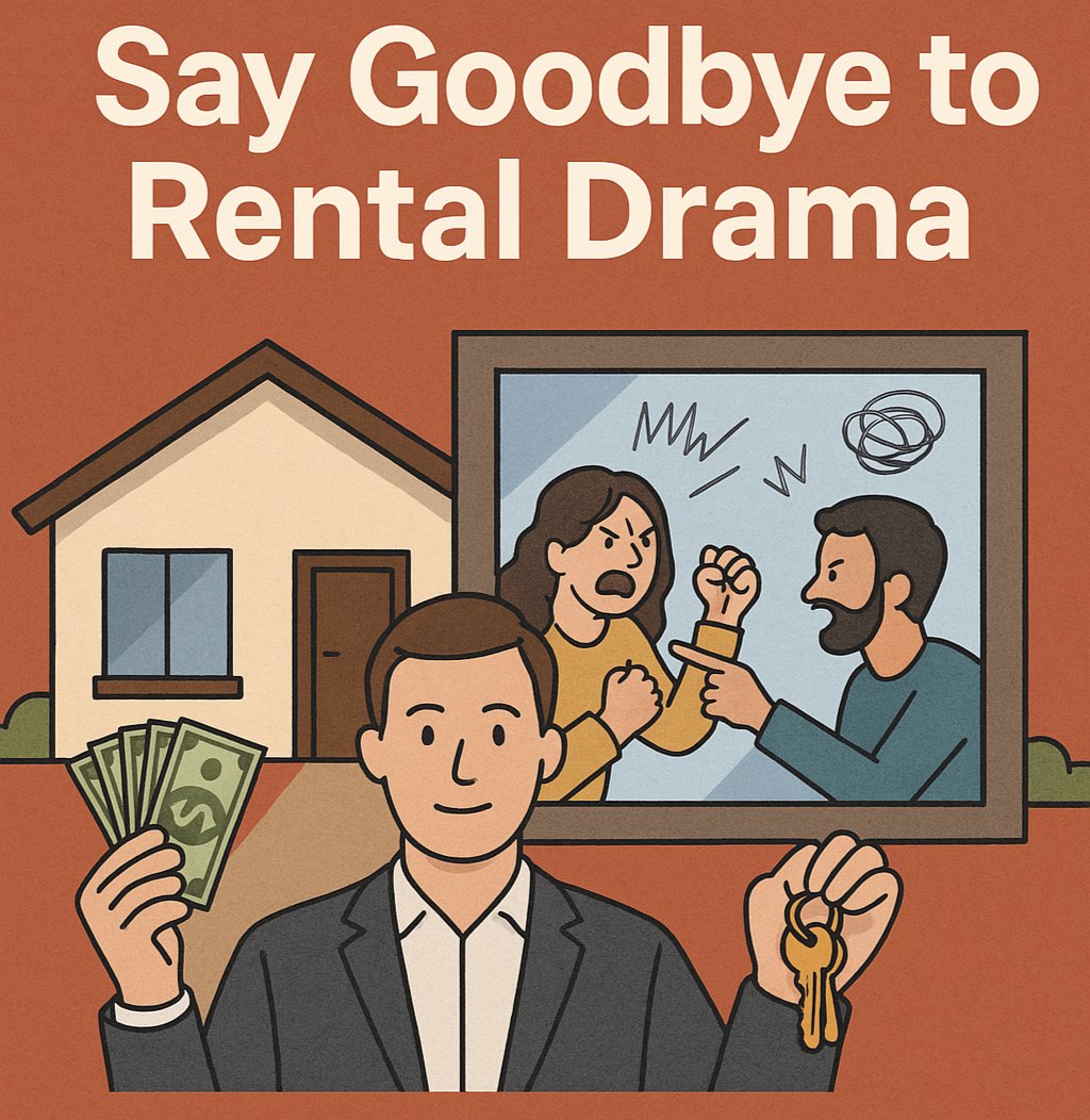412propertygrp's tweet image. Say Goodbye to Rental Drama.

Bad tenants causing nothing but stress? Let us take over your property and give you a cash payout — no strings attached.

#SellRentalToday #TenantProblems #CashInHand