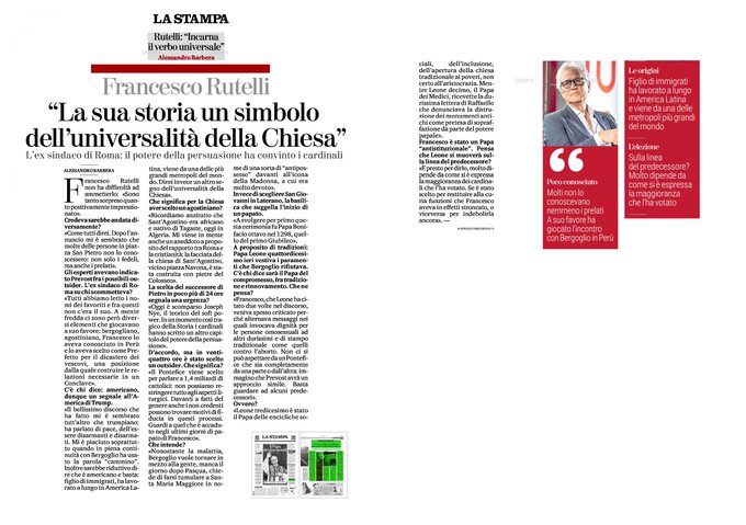 Image for the Tweet beginning: In un momento così tragico