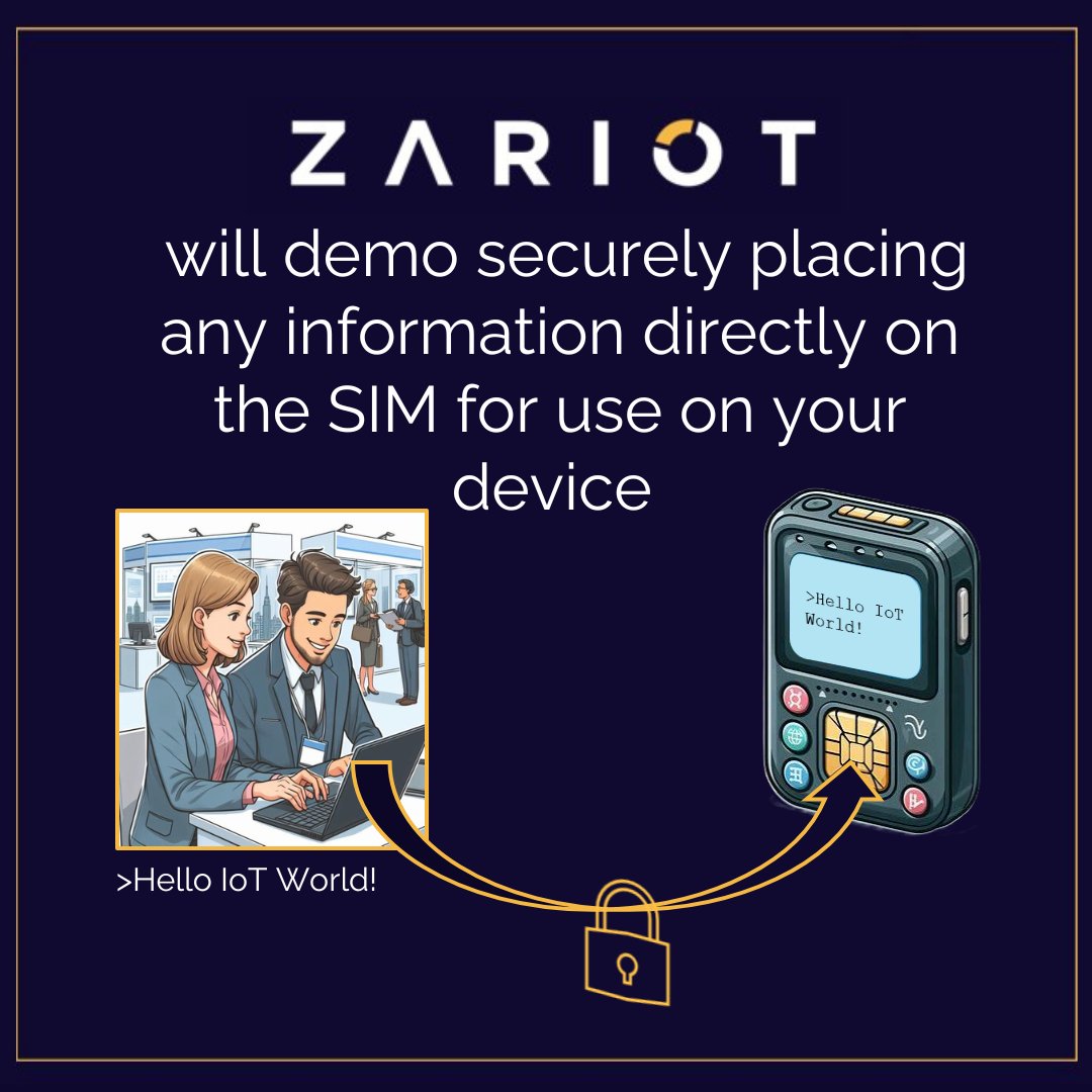 If you're a journalist, attending the <a href="/IOTSWC/">IOT Solutions World Congress</a> in Barcelona next week, drop us an email at sinzy@zariot.com. We have a surprise for you. #IoTconference #IoTdemo