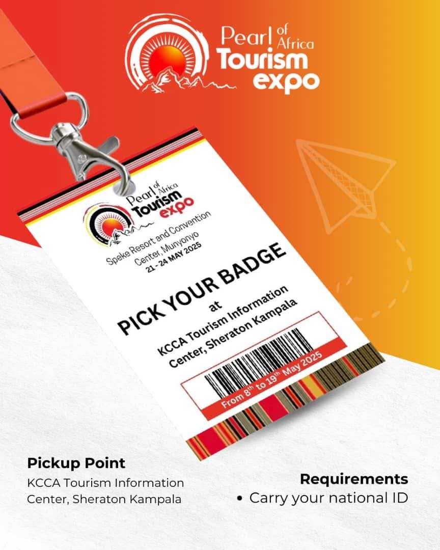 What's new? #POATE2025 Badge pickup!
You can pick up your POATE 2025 badge from the Kampala Tourism Information Center, #KampalaSheraton Hotel. Make sure to:

- Verify the pickup location: Confirm the center's address and operating hours.
- Bring required documents: Ensure you