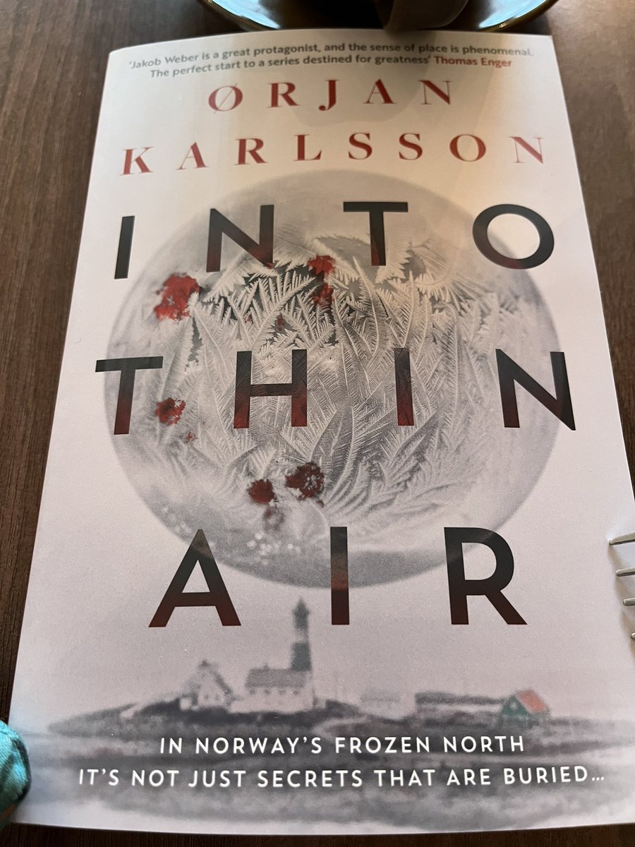 Anne Carlill (@yorks_steam) on Twitter photo Really gripping novel from <a href="/OrendaBooks/">Karen Sullivan 🇺🇦🇨🇦🇬🇧</a> . #IntoThinAir by Orjan Karlsson. Warning. It’s a bit gory. Can’t wait for the next to be translated! Really gripping novel from <a href="/OrendaBooks/">Karen Sullivan 🇺🇦🇨🇦🇬🇧</a> . #IntoThinAir by Orjan Karlsson. Warning. It’s a bit gory. Can’t wait for the next to be translated!