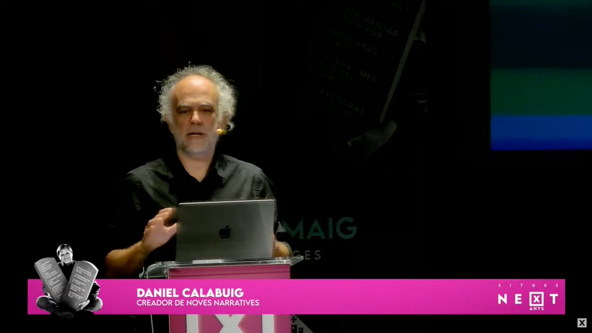 Sitges Next (@sitgesnext) on Twitter photo |✖️| Un any més, tenim el plaer de comptar amb el fantàstic creador de noves narratives Daniel Calabuig que ens porta la ponència 𝘋𝘦 𝘦𝘴𝘤𝘳𝘪𝘣𝘪𝘳 𝘩𝘪𝘴𝘵𝘰𝘳𝘪𝘢𝘴 𝘢 𝘤𝘰𝘯𝘴𝘵𝘳𝘶𝘪𝘳 𝘮𝘶𝘯𝘥𝘰𝘴.
🎥Festival també en streaming!
youtu.be/iS-bRHL32SM
<a href="/calabuigdaniel/">Daniel Calabuig</a> |✖️| Un any més, tenim el plaer de comptar amb el fantàstic creador de noves narratives Daniel Calabuig que ens porta la ponència 𝘋𝘦 𝘦𝘴𝘤𝘳𝘪𝘣𝘪𝘳 𝘩𝘪𝘴𝘵𝘰𝘳𝘪𝘢𝘴 𝘢 𝘤𝘰𝘯𝘴𝘵𝘳𝘶𝘪𝘳 𝘮𝘶𝘯𝘥𝘰𝘴.
🎥Festival també en streaming!
youtu.be/iS-bRHL32SM
<a href="/calabuigdaniel/">Daniel Calabuig</a>