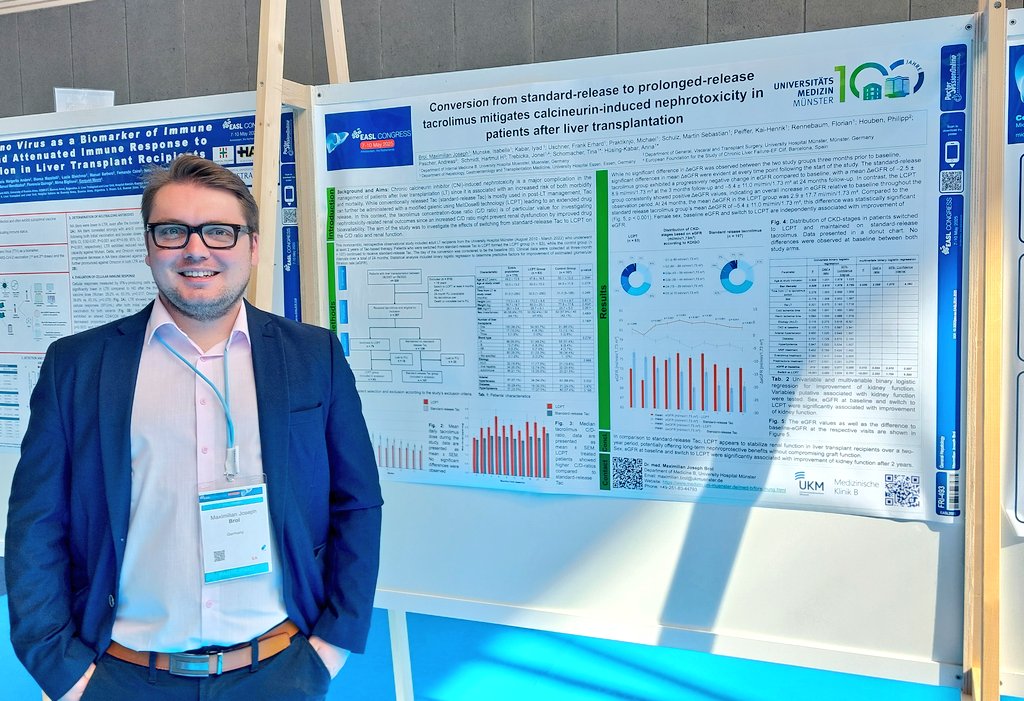MEDB_LAB's tweet image. Come and visit Max Brol&apos;s poster FRI-493 at lunchtime today. #EASLCongress #EASL2025