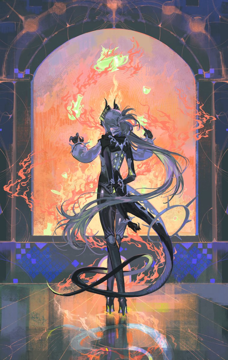 Mimicry9999's tweet image. 永燃熔炉