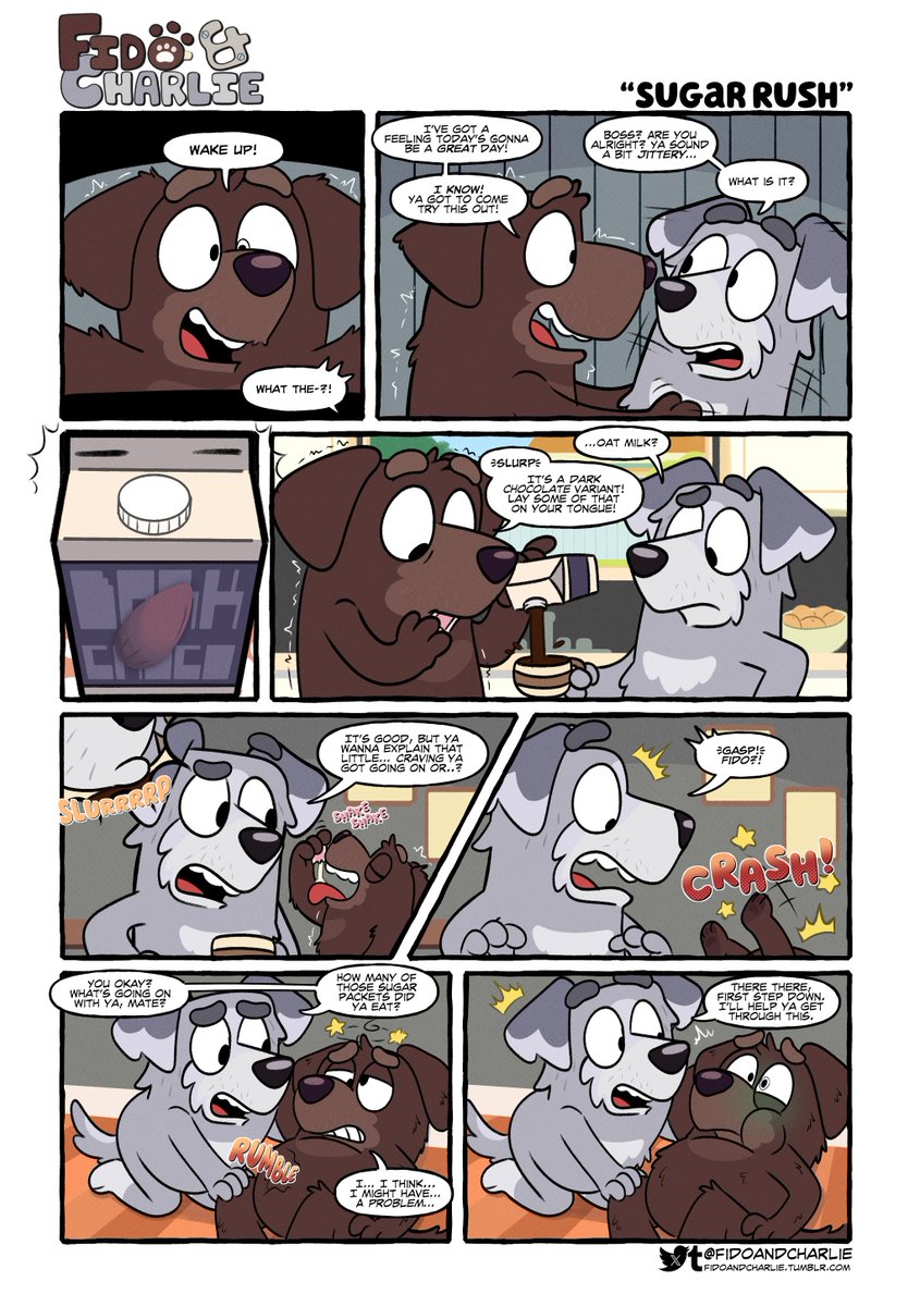 FidoAndCharlie's tweet image. Sugar Rush