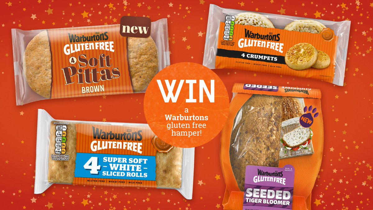 #PaidPartnership Week 2 of our Coeliac Awareness Month #GFGiveaways is here – and we’ve teamed up with <a href="/warburtonsgf/">Warburtons Gluten Free</a> for a delicious prize!​
​
To celebrate the launch of their new Seeded Tiger Bloomer and Soft Brown Pittas, they're giving away three Warburtons Gluten Free