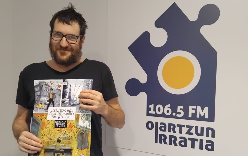 BEGIZOLIA <a href="/masurmendi/">Mikel Asurmendi</a> 
 Kote Camachoren "Txillardegi (eta Monzon) Bergaran"
 komikiaren ariora: "Nola bizi hala konta"

blogak.eus/begizolia/nola…

<a href="/CamachoKote/">kote camacho</a> 
<a href="/KomikiFilms/">KomikiFilms</a> 
<a href="/fitobornaetxea/">Fito Rodriguez</a> 
<a href="/AinizeM/">Ainize Madariaga</a> 
<a href="/DorreaOlaso/">Olaso Dorrea Fundazioa</a> 
<a href="/uaiartza/">urko aiartza azurtza</a> 
<a href="/gorkasato/">Gorka Artola</a> 
<a href="/BergarakoUdala/">Bergarako Udala</a> 
<a href="/GarroZigor/">Zigor</a> 
<a href="/Txillardegi/">Txillardegi</a>