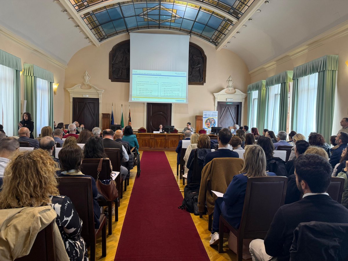 📍La campagna regionale sull'inclusione lavorativa delle persone con #disabilità "Abili al Lavoro" fa tappa a #Rovigo per informare le #imprese su contributi per l'adattamento dei posti di #lavoro e #incentivi all'assunzione e altre opportunità.
ℹ️ venetolavoro.it/-/abili-al-lav…