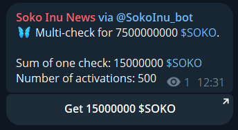 ⁨
GET $SOKO 👇👇👇👇
t.me/SokoInu_bot?st…

$BNB #Airdrop #Giveaway