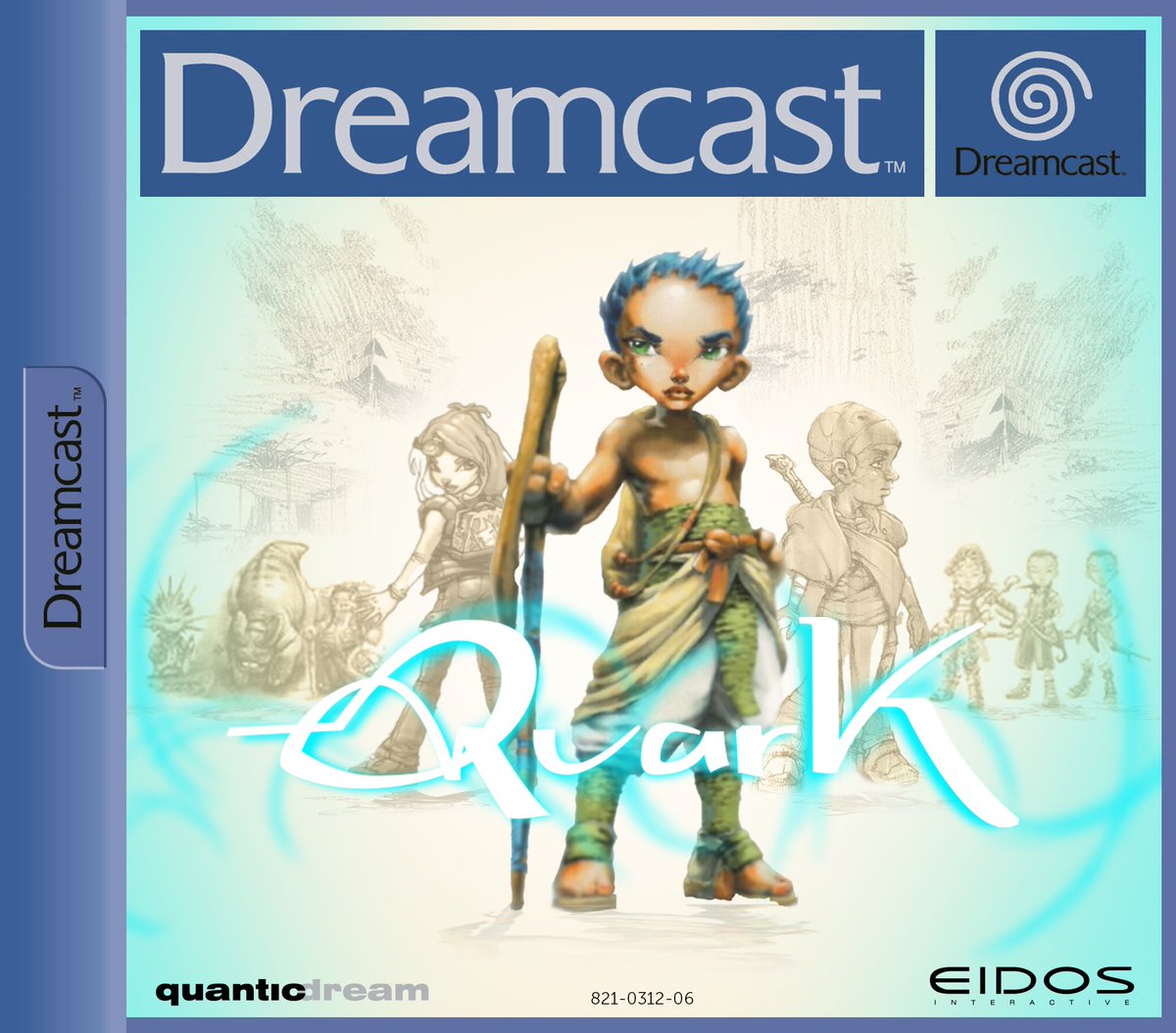 If Quark Dreamcast had been released, it would have been a great game. It's a dirigiste Open World with platforming mechanics. If its graphics looked childish, the game was adult, with supernatural elements (Credit to <a href="/toCabbagehead/">Benne</a> for the cover)