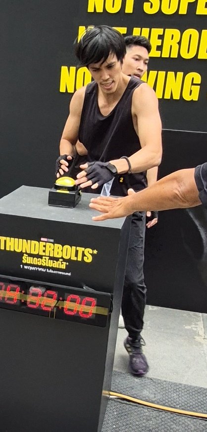 Hondaable's tweet photo. #thunderbolts
#thunderboltsth 
#marvel #marvelth 
#workout #challenge https://t.co/8wCslqLrqp