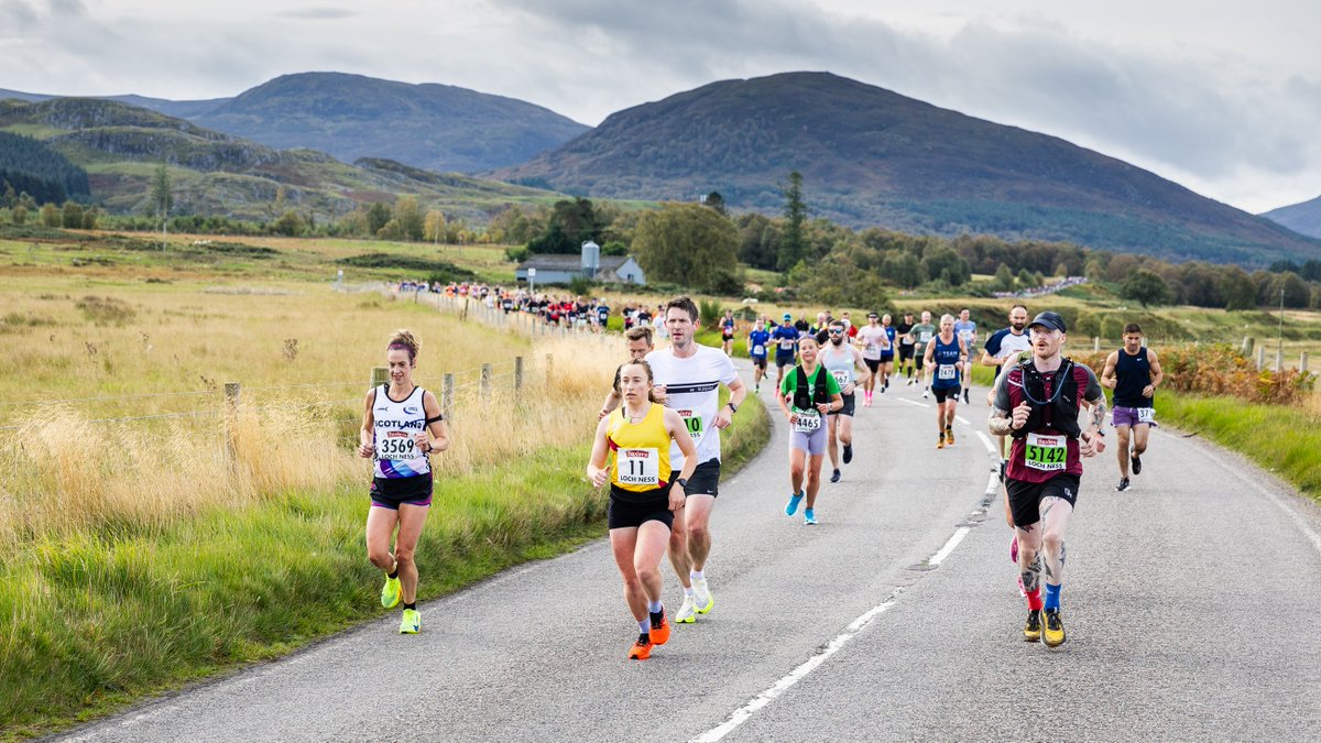 nessmarathon's tweet image. Why run the Baxters Loch Ness Marathon?

✨ PB chasers &amp;amp; first-time marathoners
🌍Runners from across the globe
🌄Unbeatable views
🦕An epic route along the legendary Loch Ness
🎉Finish Line festival with live music &amp;amp; street food

Did we miss your favourite part? Let us know!