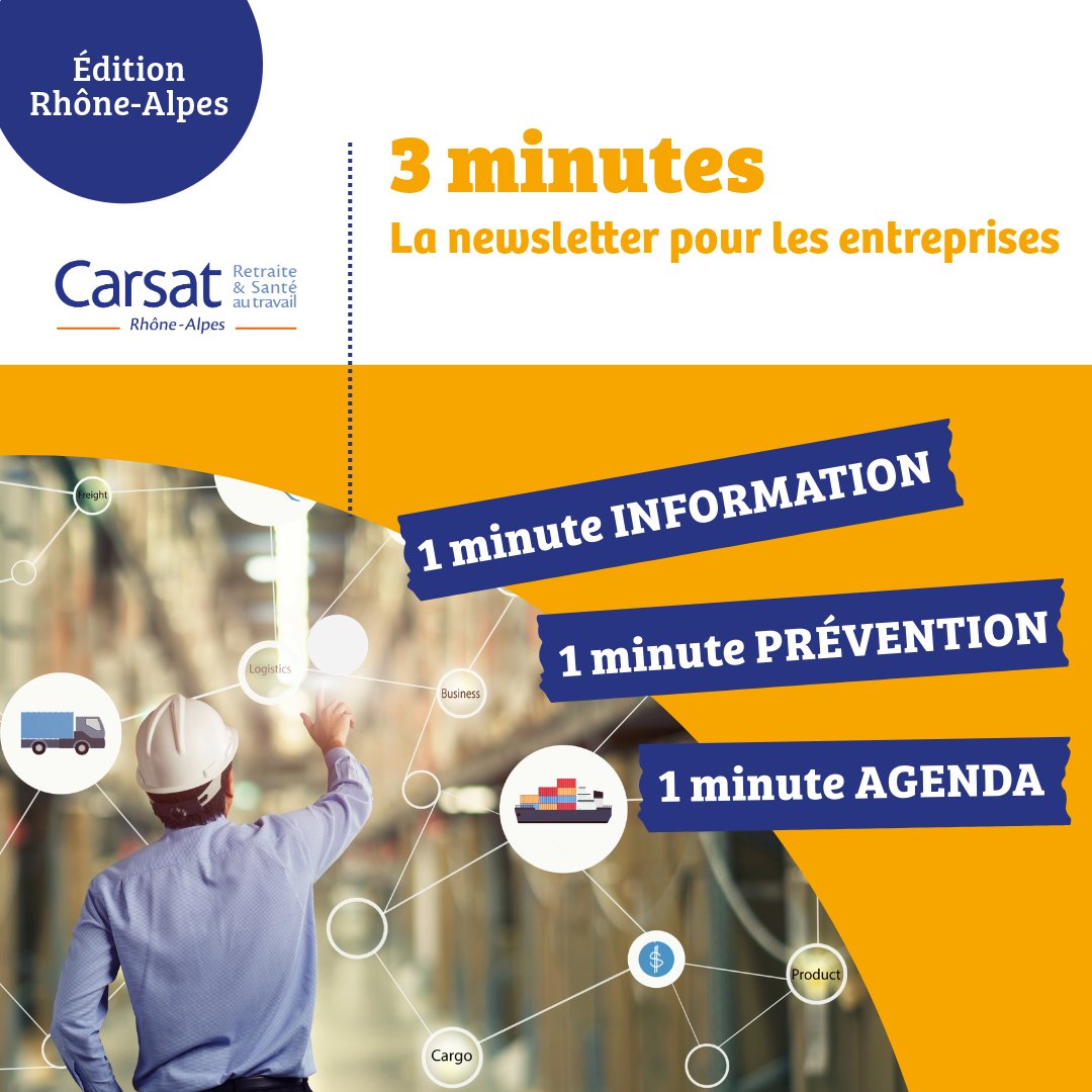 👷‍♀️ Les maladies professionnelles dans la métallurgie en Rhône-Alpes continuent d'augmenter depuis 2020. 

Et si la prévention de vos équipes passait aussi par des jeux pédagogiques ?🃏

Découvrez toutes ces informations dans la newsletter "3 minutes" ! ➡️bit.ly/3Z554HK