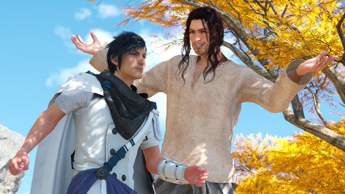 Nsept0403's tweet image. ソムヌス、お誕生日おめでとう！
2回目、というか残り～。

エイラの時もだけど、ポップ方法とかポーズとか色々悩む。
あんまり写ってないけどアーデンはサンダル履かせてます。

#HBDsomnus #ソムヌス誕生日2025 #FF15