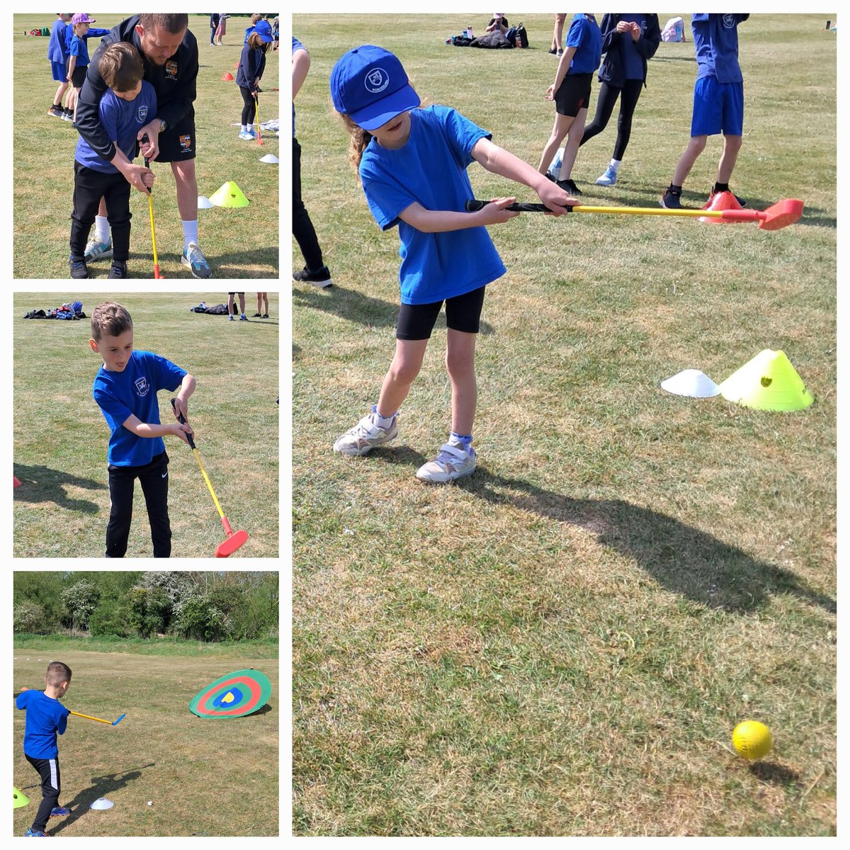 KS1 enjoying golf skills. <a href="/MissG_Burrows/">Georgia Burrows</a> <a href="/WinchelseaSch/">WinchelseaPrimarySchoolOfficial</a>