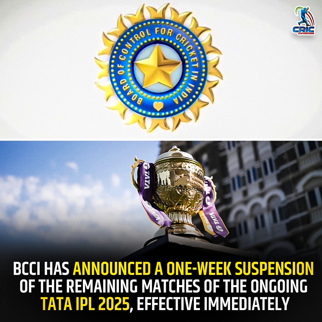 "BCCI update on the remaining IPL matches"

#IPL2025 #BCCI #PahalgamTerroristAttack #IndiaPakistanWar #OperationSindoor #cricketnews #cricketupdate #jayshah #indvseng

<a href="/IPL/">IndianPremierLeague</a>
<a href="/BCCI/">BCCI</a>