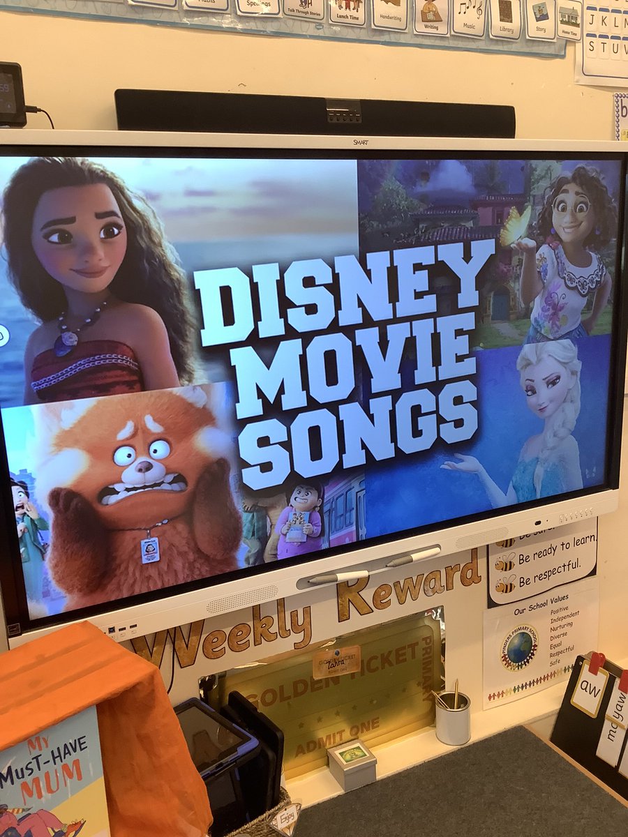 PindersPrimary's tweet photo. Well done to this week’s golden ticket winners! They enjoyed some Disney music and colouring. #PPBehaviour https://t.co/5sGA1Mc4yH