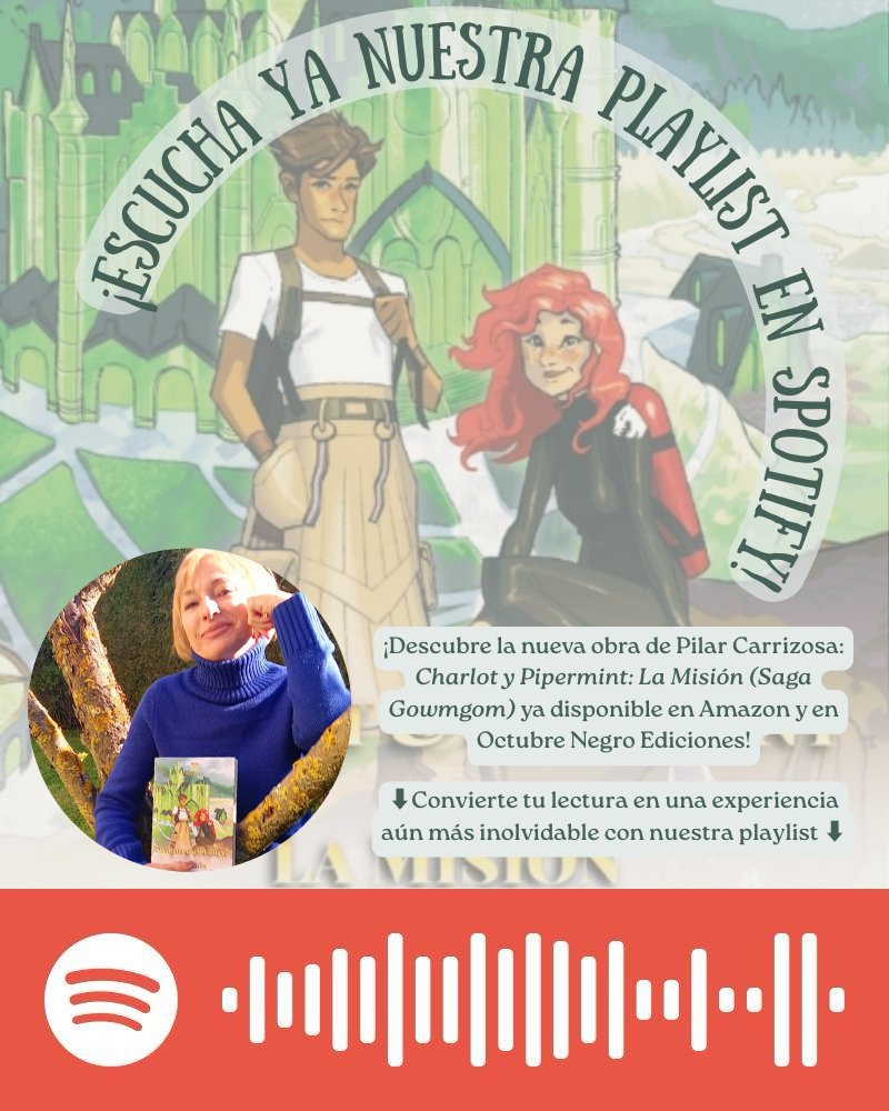 SagaGowmgom's tweet photo. Esta es la banda sonora perfecta para tu próxima aventura literaria 🎶📚

Sumérgete en la magia de #GowmGom con nuestra playlist exclusiva 🙀

🎧Escúchala en https://t.co/6eR1ODHXvu

Descubre @sagagowmgom primer libro ya disponible en Amazon 👉 https://t.co/L2O5ZR9dxZ
#Lectura https://t.co/b4mw49DRY1