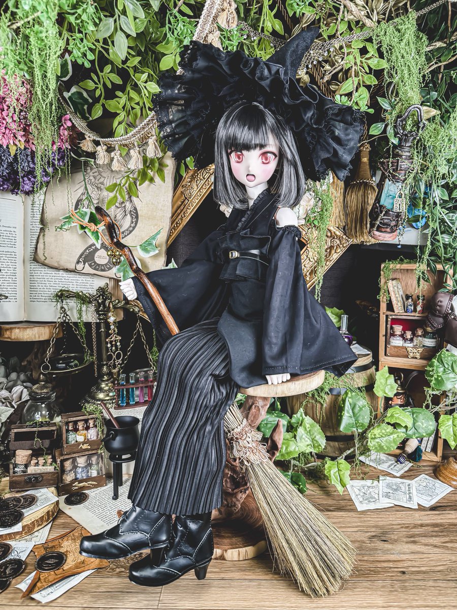 アイドール名古屋 新作「和風魔女」は魔女×和服をテーマに制作した和風