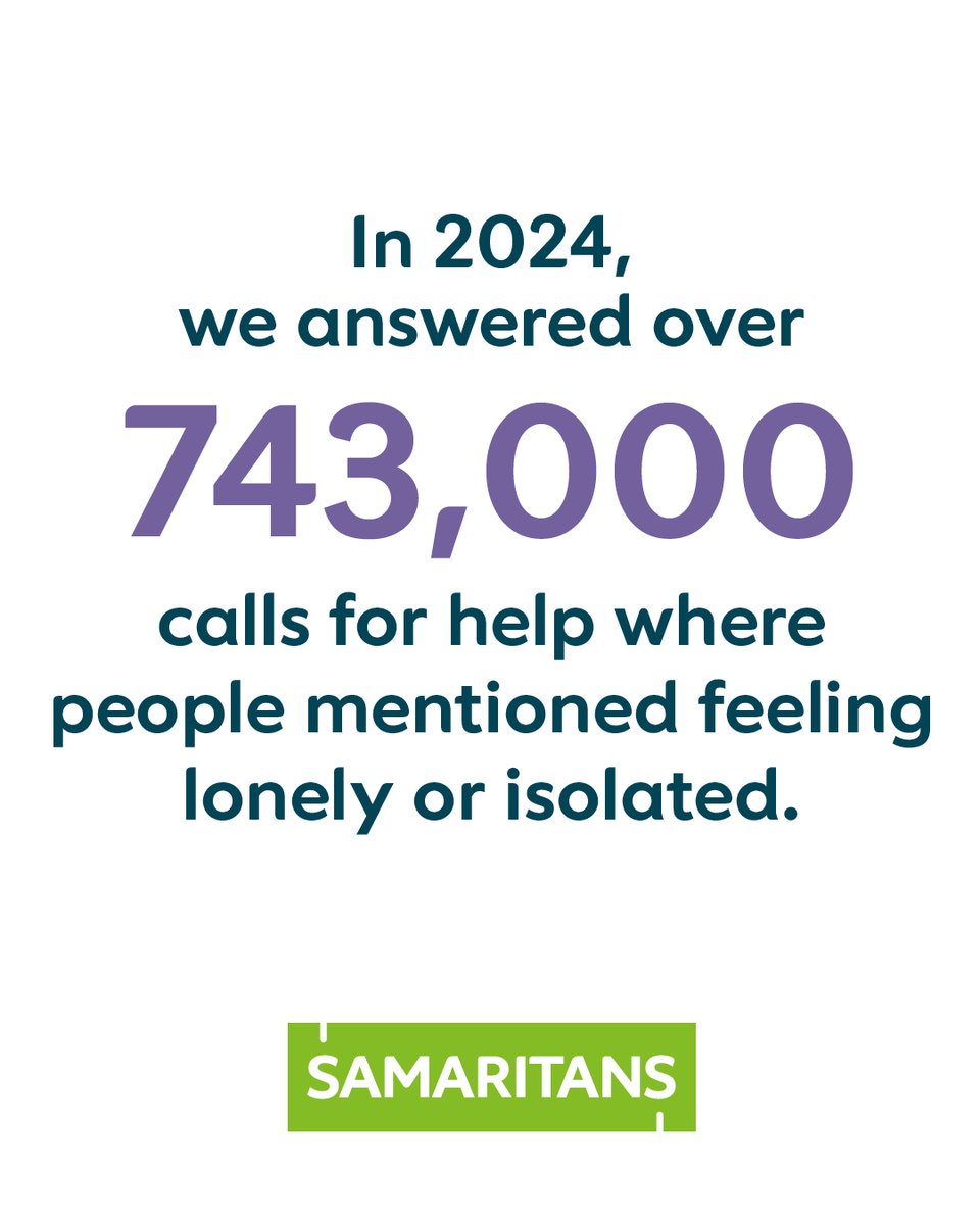 When we’re feeling really low, it can be hard to reach out to others, but that’s often when we need support the most 💚

This #MentalHealthAwarenessWeek, check in on someone and remind them they’re not alone.

We're always here if you need us. ☎ 116 123