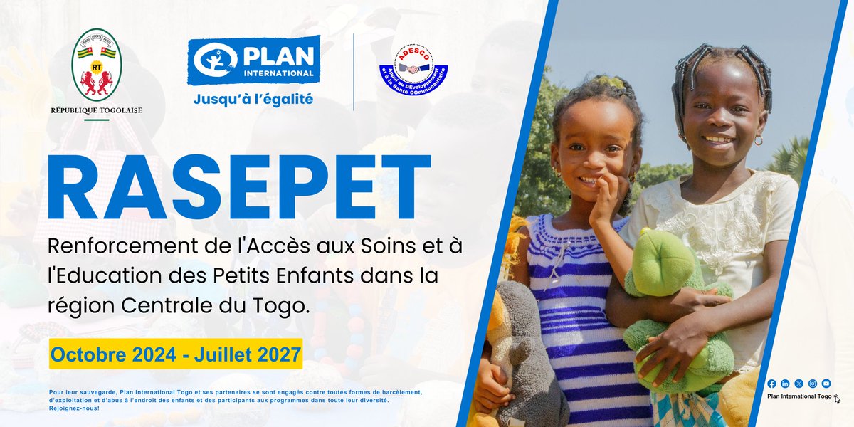 Plan International Togo tweet media
