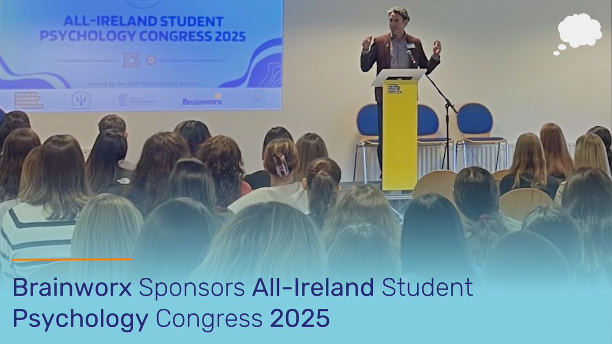 Brainworx (@brainworx_irl) on Twitter photo Brainworx Sponsors All-Ireland Student Psychology Congress 2025.
Pictured is <a href="/damopamine/">Damien Lowry </a> the President of the Psychological Society of Ireland.
#psi #psychology #earlycareerpsychologists #iadt #allirelandstudentpsychologycongress2025 #allirelandstudentpsychologycongress Brainworx Sponsors All-Ireland Student Psychology Congress 2025.
Pictured is <a href="/damopamine/">Damien Lowry </a> the President of the Psychological Society of Ireland.
#psi #psychology #earlycareerpsychologists #iadt #allirelandstudentpsychologycongress2025 #allirelandstudentpsychologycongress