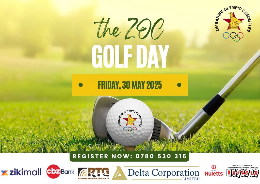 Zimbabwe Olympic Committee (@teamzimolympic) on Twitter photo Exciting partnership alert! ๐ค ZOC & <a href="/CBZHoldings/">CBZ Holdings</a> unite to elevate Zimbabwean sports! ๐ฟ๐ผ Join us at ZOC Golf Day on May 30th! ๐ Packages on Zikimall: $200 (4-ball), $200 (hole sponsorship), $50 (individual). Email marketing@zoc.co.zw for info! ๐ง #zimolympics #la2028 Exciting partnership alert! ๐ค ZOC & <a href="/CBZHoldings/">CBZ Holdings</a> unite to elevate Zimbabwean sports! ๐ฟ๐ผ Join us at ZOC Golf Day on May 30th! ๐ Packages on Zikimall: $200 (4-ball), $200 (hole sponsorship), $50 (individual). Email marketing@zoc.co.zw for info! ๐ง #zimolympics #la2028
