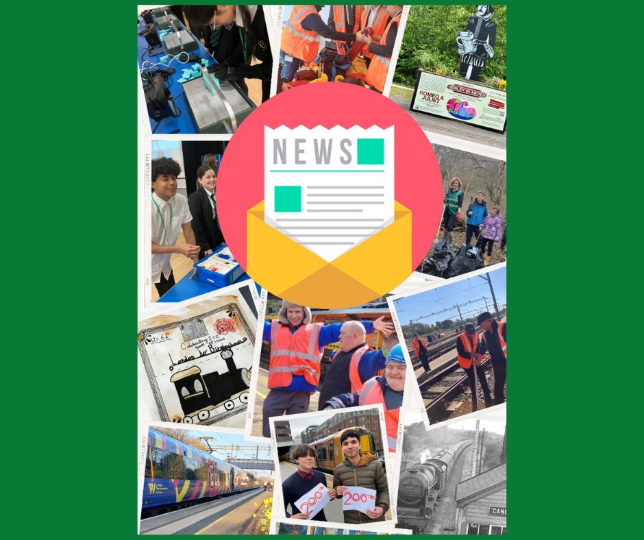 HeartCRP's tweet image. Our latest Heart CRP Newsletter has just landed.
tinyurl.com/HeartCRPNewsMa…
Take a 👀 at the wonderful work taking place locally with our partners and volunteers #communityrail