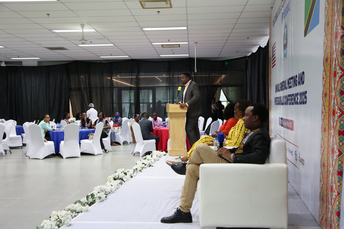 Powerful insights from Panel 2: Building Partnerships for Business &amp; CSO Growth at #TUSSAAAGM2025!
Led by: Justice Rutenge – MWF Alumni &amp; ED, Foundation for Civil Society
Panelists:
• Asha Abinallah (TMC)
• Kai Molle (Stanbic Bank TZ)
Moderator: Samson Genya 
#TUSSAA  #AGM2025