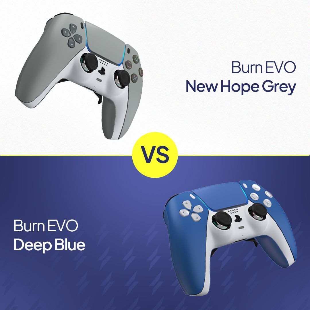 Quelle manette EVO choisirais-tu pour t'accompagner cet été ? 

📹 EVO New Hope Grey
🌍 EVO Deep Blue